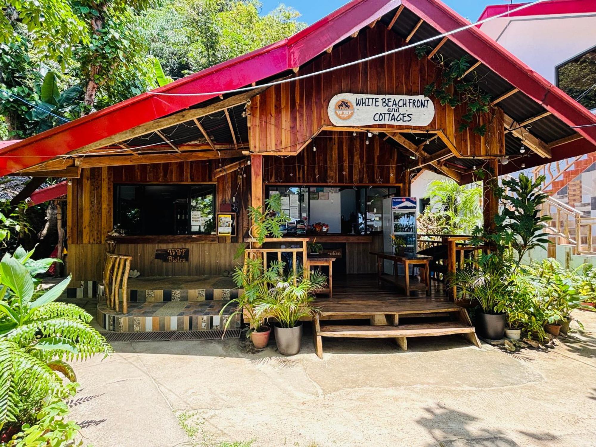 White Beach Front And Cottages Buruanga Exterior photo